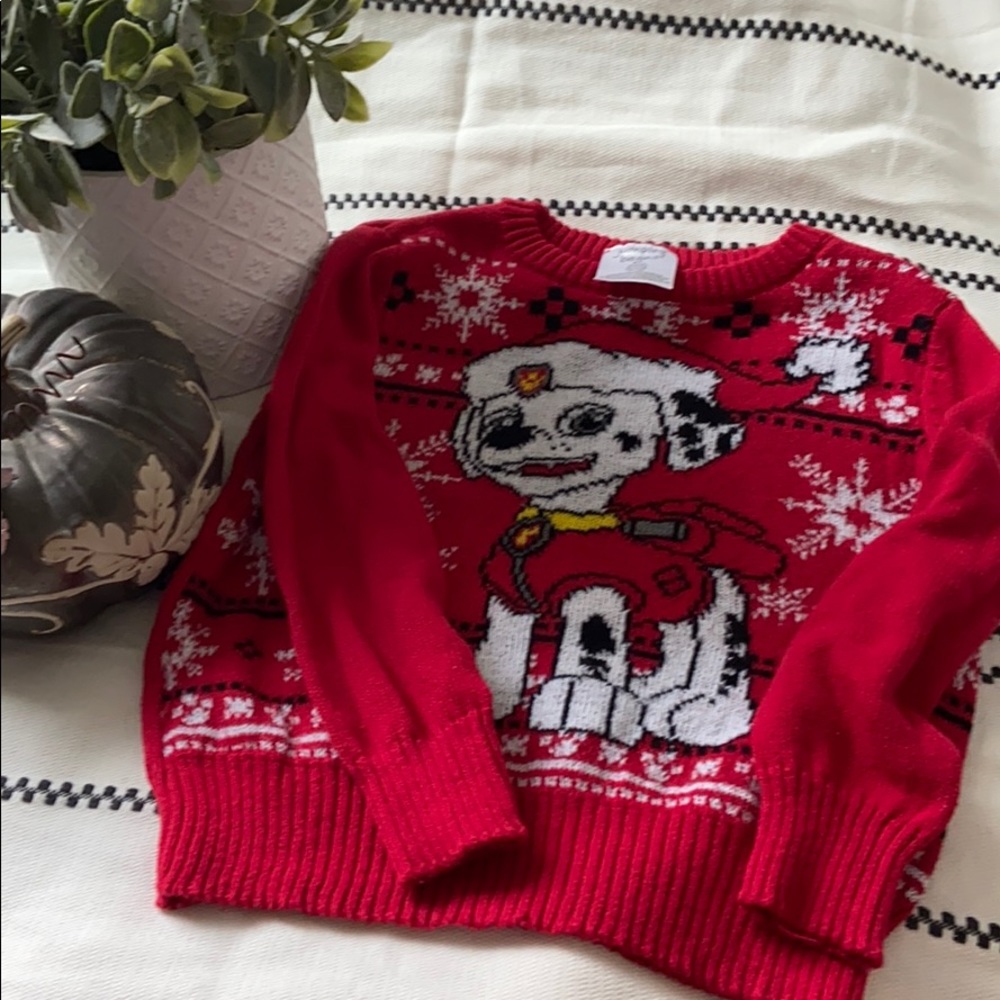 Paw Patrol Christmas sweater